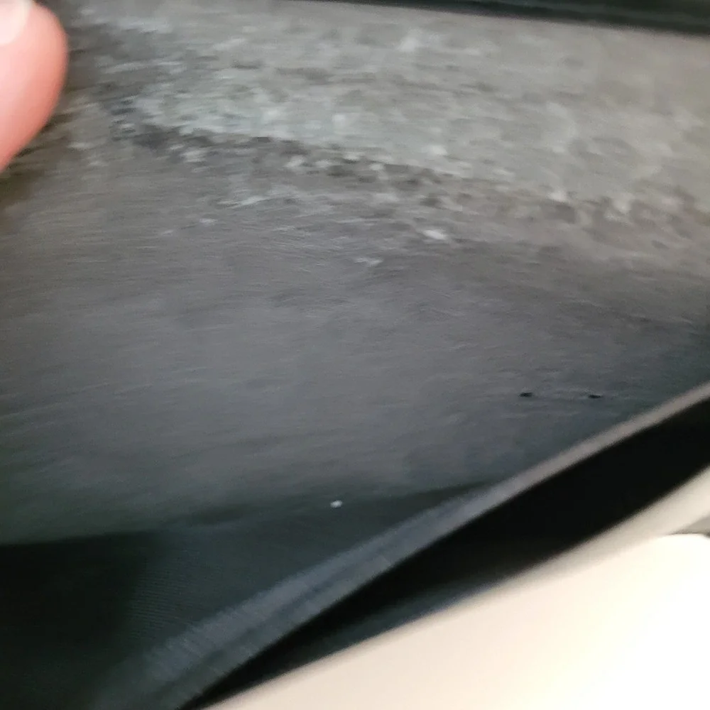 Givenchy Vintage Black Leather Long Bifold Wallet 4G Logo Paris Mens Womens